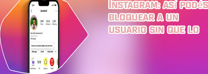 Bloquear usuario instagram