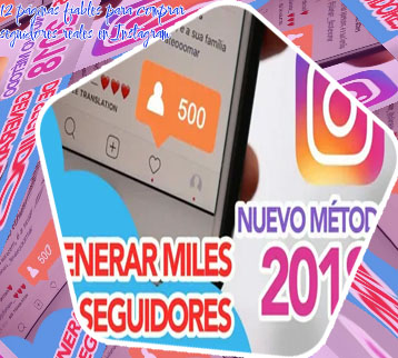 Conseguir seguidores reales instagram gratis